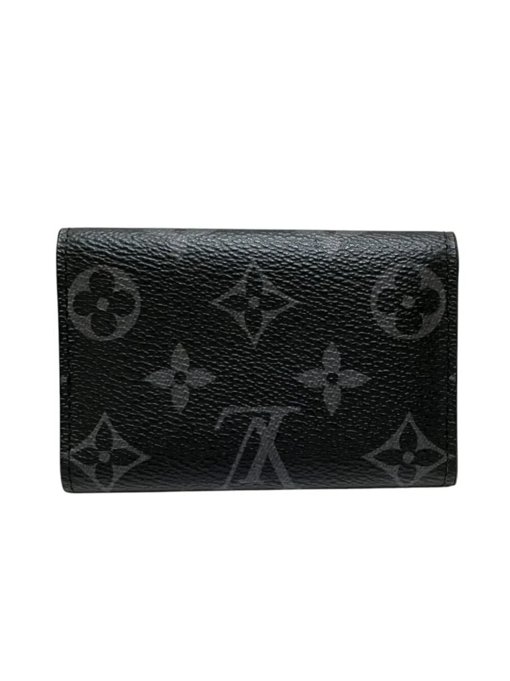 Louis Vuitton Multicles 6 Monogram Eclipse Key Case Canvas Calfleather